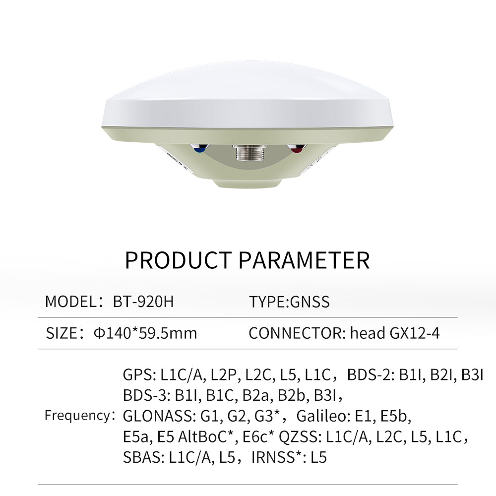 Beitian GNSS receiver RTK high-precision centimeter-level differential GPS all-in-one measurement and mapping BT-920 Beitian GNSS receiver RTK high-precision centimeter-level differential GPS all-in-one measurement and mapping BT-920